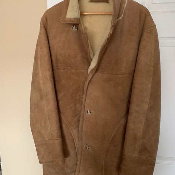 Men’s sheepskin car coat. - Picture 4 of 4